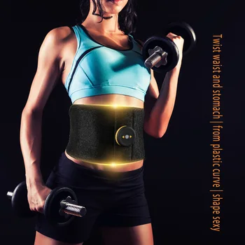 

1Pc 100CM Smart Belt Shaping Body Belt Home Bionic Micro Electric Abdominal Muscles Fitness Massage Warm Palace Protection Belt