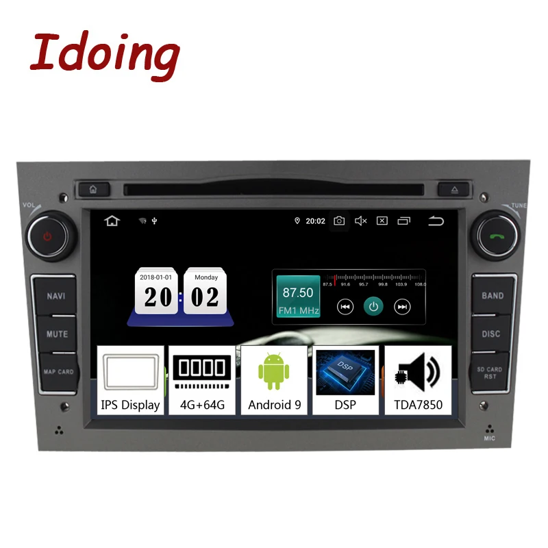 Discount Idoing 7"2 din Andriod 9.0 Car Radio DVD Multimedia Player For Opel Vectra Corsa D Astra H PX5 4G+64G 8 Core IPS GPS Navigation 0 Discount Idoing 7"2 din Andriod 9.0 Car Radio DVD Multimedia Player For Opel Vectra Corsa D Astra H PX5 4G+64G 8 Core IPS GPS Navigation 0