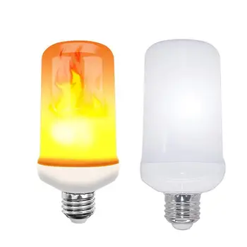 

E27 LED Flame Light Simulated Dynamic Flame Effect Bulb Fire Models Gravity Induction Flickering Emulation Decor Lamp