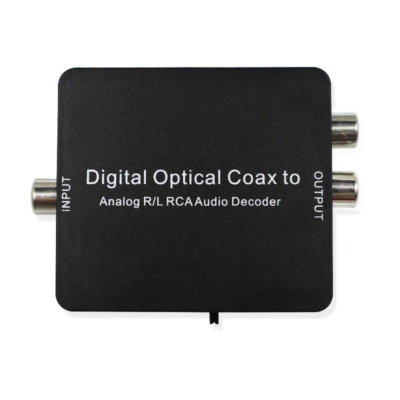 Цифровой аналоговый декодер Supprot AC3/DTS/Dolby Toslink коаксиальный аудио L/R + наушники 3 5