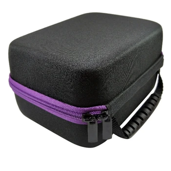

6Colors Essential Oil Case 30 Bottles 10Ml Perfume Oil Essential Oil Box Travel Portable Carrying Holder Nail Polish Storage Bag