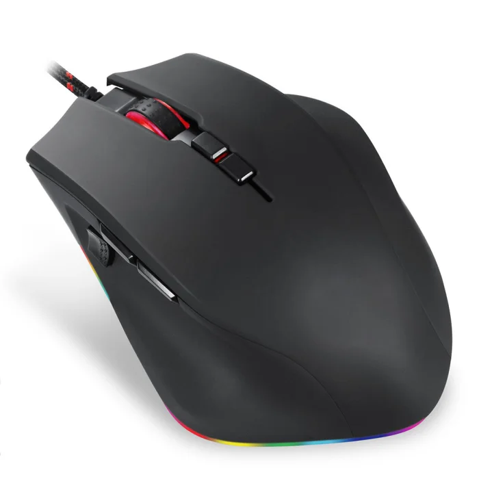 Профессиональная игровая мышь 5000 dpi USB Проводная оптическая мышь RGB с подсветкой для ПК ноутбука JHP-лучший