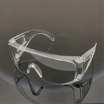 

PC-Safety Glasses Eye Protection Anti-Dust&Shock Goggles Transparent Eyepiece 95AF