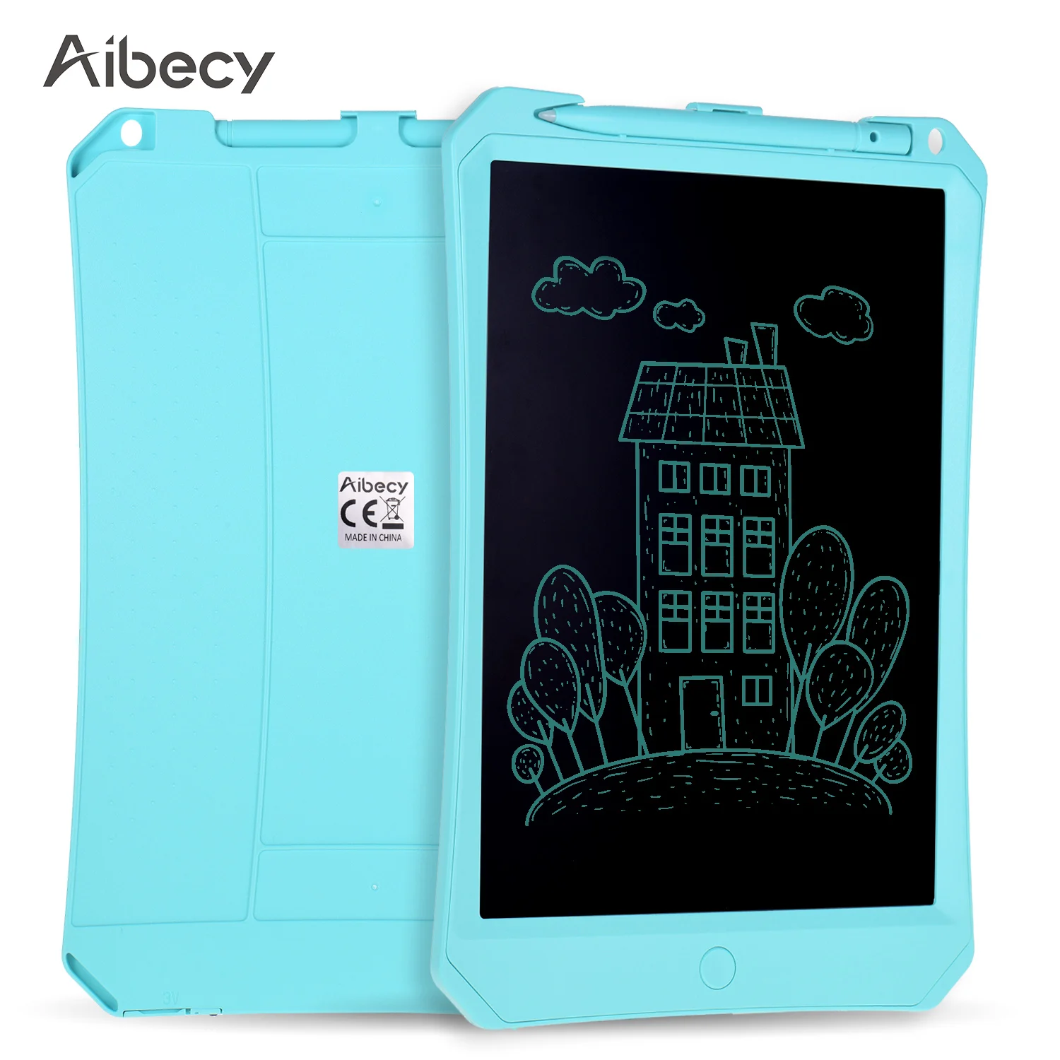 Планшет для рисования Aibecy с ЖК экраном 10 5 дюйма электронная доска многоразовый