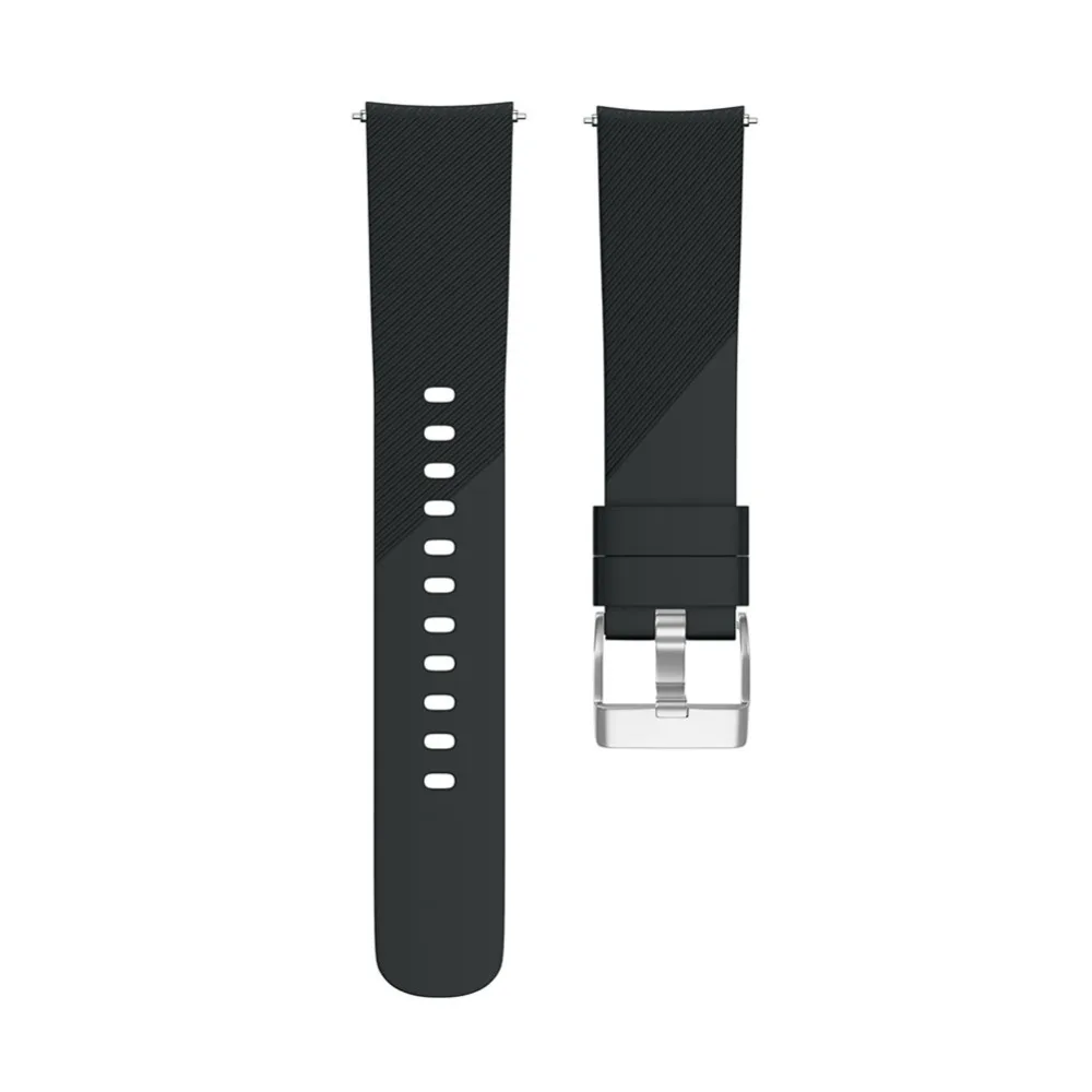 Регулируемый сменный ремешок для наручных часов аксессуары для Galaxy Watch Active Striped силиконовые булавки с пряжкой Ремешки для наручных часов droppingshiper