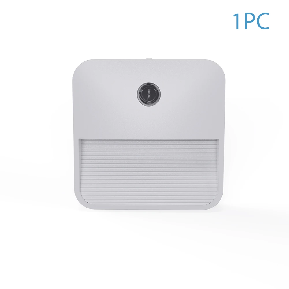 

Night Lamp Fashion LED Mini Light Sensor Night Light EU Plug Auto On/Off Wireless Bedside Lights For Bedroom Kitchen Living Room