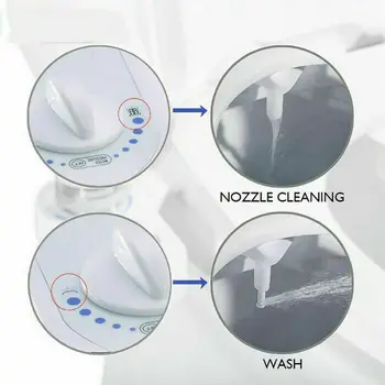 

New Bidet Fresh Water Spray Mechanical Bidet Toilet Seat Attachment Non-Electric