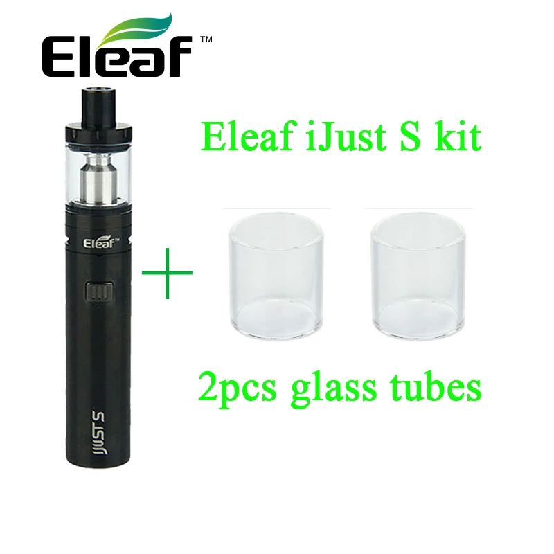 Оригинальный набор Eleaf iJust S 3000 мАч 2 шт. 4 мл сменные стеклянные трубки вейп