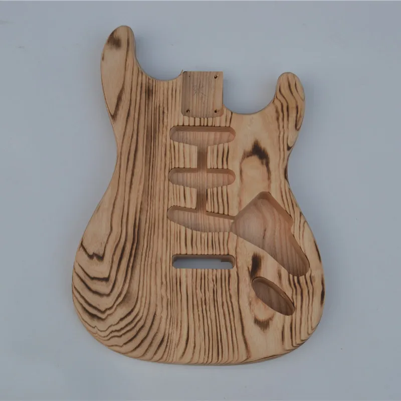 New Electric Guitar Body 3S Route Ash No Pint Fit For Single Wave BJ-7 | Спорт и развлечения