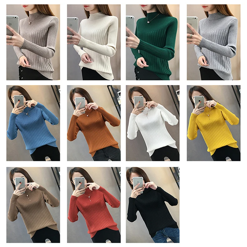 Colors Women Sweater Top Knit Sweaters