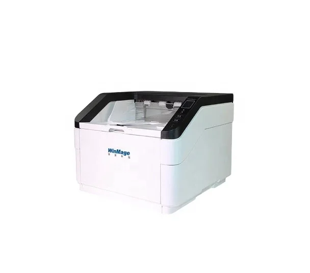 

A3 large-size colorful double-sided paper feeding document scanner, with dual channel paper feeding mechanism design