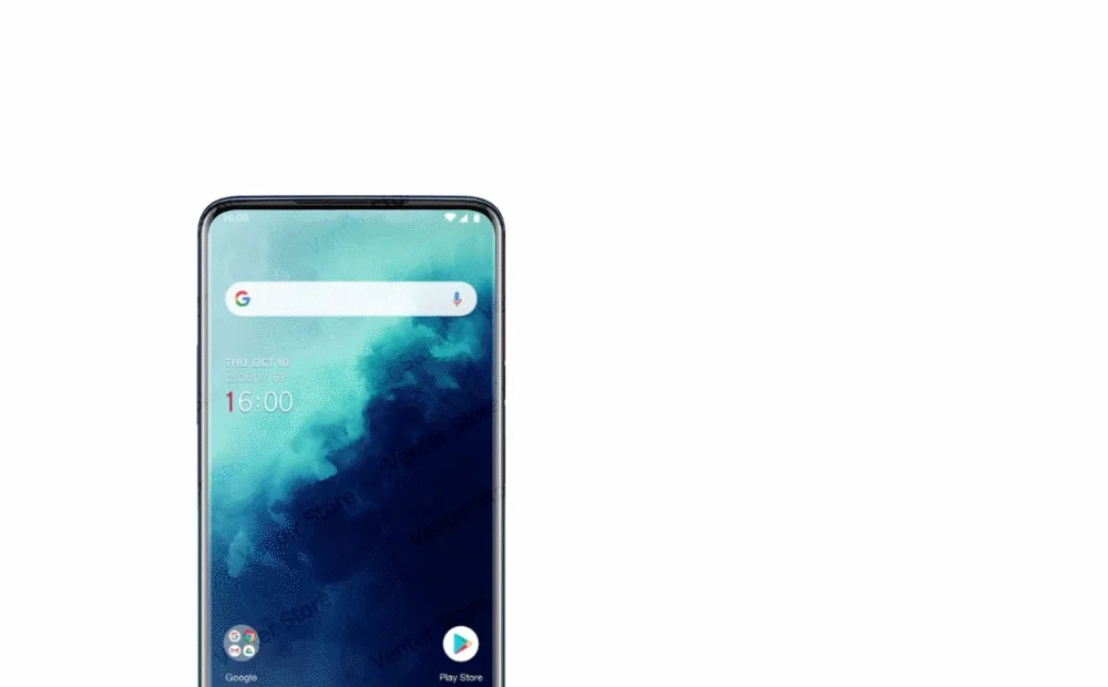 OnePlus 7T Pro Global ROM Snapdragon 855 Plus 8GB 256GB 6.67'' Fluid AMOLED 90Hz Refresh Rate Screen 48MP Triple Cam 4085mA