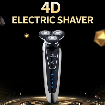 

Electric Razor Rechargeable Electric Beard Trimmer Shaving Machine For Men Professional Beard Razor Wet-Dry Dual Use Washable