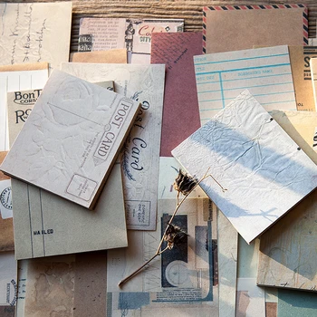 

60 pcs/set Retro Old Paper Receipt series Memo Pad Sticky Notes Escolar Papelaria School Supply Bookmark notepad Antique Label