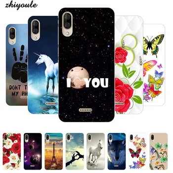 

Case For Wiko Y80 Y 80 Cover Soft Silicone TPU Funda Case Pattern 3D Cat Coque Bag For Wiko Y80 Y 80 Phone Cases