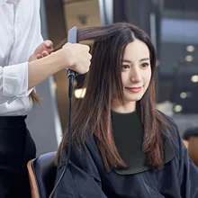 Полиуретановая накидка на шею, защитный воротник для стрижки волос, окрашивание волос, режущий воротник, парикмахерский инструмент для укладки волос