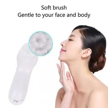 

Electric Wash Face Machine Facial Pore Cleaner Body Cleansing Massage Mini Skin Beauty Massager Brush New Massage Tool