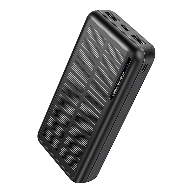 30000mAh Solar Power Bank For Xiaomi Dual USB Portable Charger Powerbank Solar Panel External Battery Camping for iPhone Samsung portable charger Power Bank