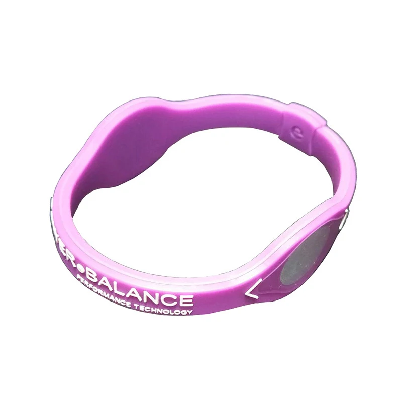 Bracers Bracelet Charm Designer Power Energy Bracelet Bangles Women Men Sport Wristbands Balance Ion Magnetic Therapy Silicone