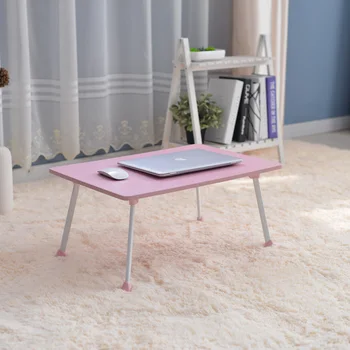 

5 Colors Bed Laptop Desk Portable Computer Desk Lazy Desk Small Table Use On Bed Simple Design Folding Movable 40x60cm
