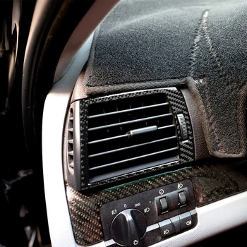 

Car Air Vent Trim Auto Carbon Fiber Panel Interior With double-sided tape Decal