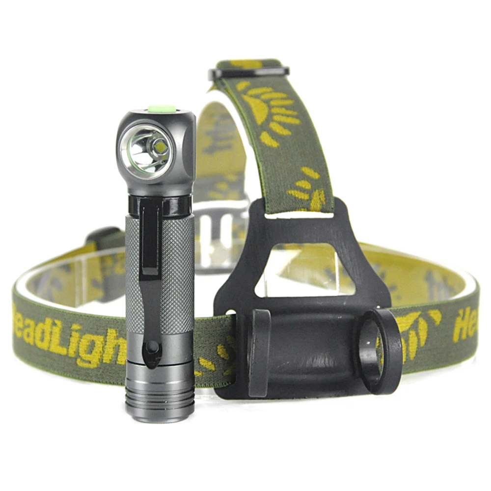 US $16.69 BORUiT XML2 LED 2000LM Headlamp 3Mode Waterproof Flashlight Use 18650 Battery Head Torch Camping Hunting Powerful Headlight