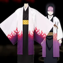 Убийца демона: Kimetsu No Yaiba Ubuyashiki кагая униформа косплей костюм
