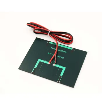 

12V 1.5W Mini Solar Cell Solar Panel Standard Epoxy Polycrystalline Silicon with 100cm extend wire