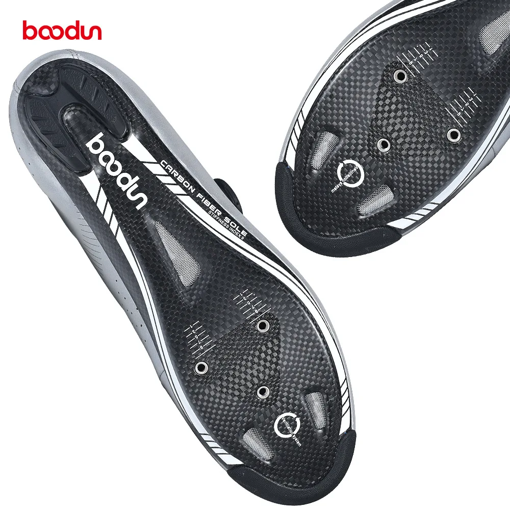 

Boodun/Burton New Style Night Shoe Upper Back Light Riding Shoes Anti-slip Breathable Highway Bike Lock Shoes