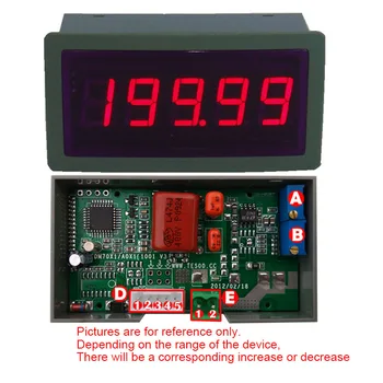

TDM20X1 / 200mA / 100mA Digital Ammeter, Digital DC Meter, Serial Communication RS232 / RS485
