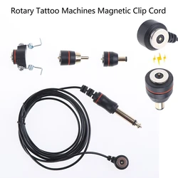 Tattoo Clip Cord RCA CD plug Magnetic Attraction Clip Cord Flexible Wire Power