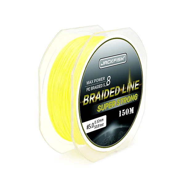 8 strand 150M Super Strong PE Braided Fishing Line 10-80LB