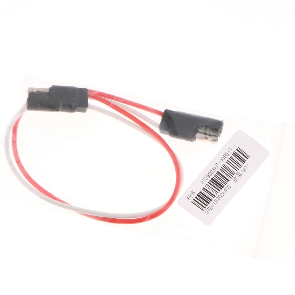 10 Gauge 15'' Car Quick Disconnect Connect 2-Pin SAE Waterproof Wire Harness Plug