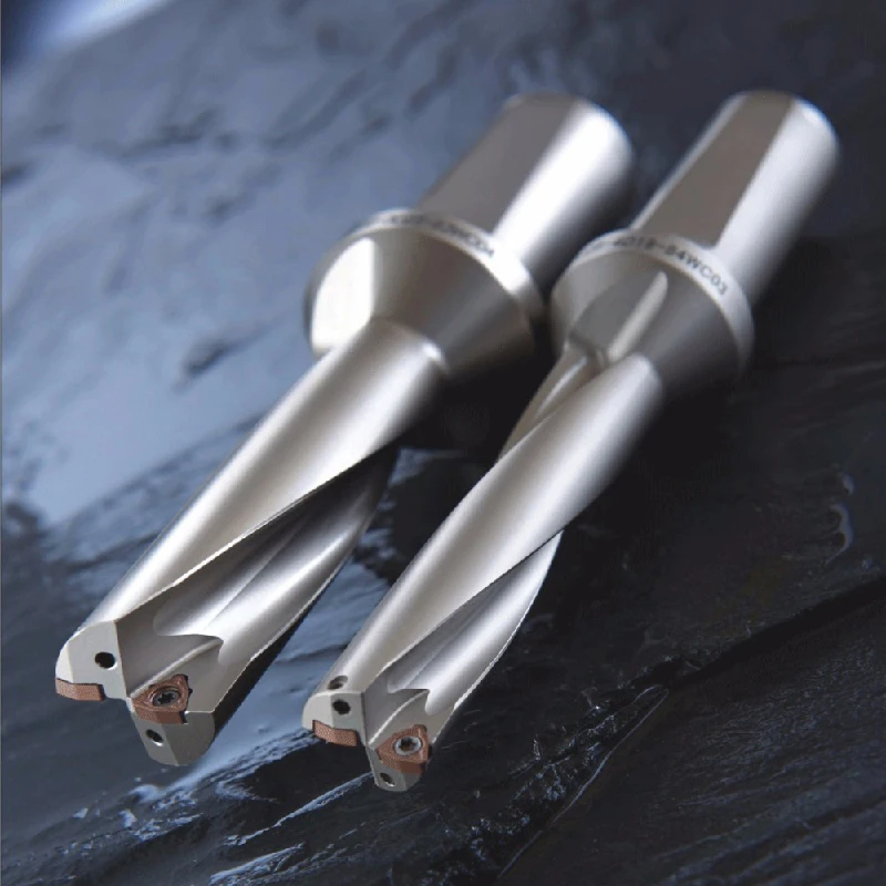 

BEYOND 2D 25.5mm-30mm WC U Drill Indexable Drill Bit use Carbide Inserts WCMT Hexagonal Inserts DTH drill CNC