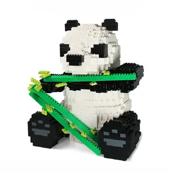 

Big Size Panda Model Building Block Toys For Gift Decoration