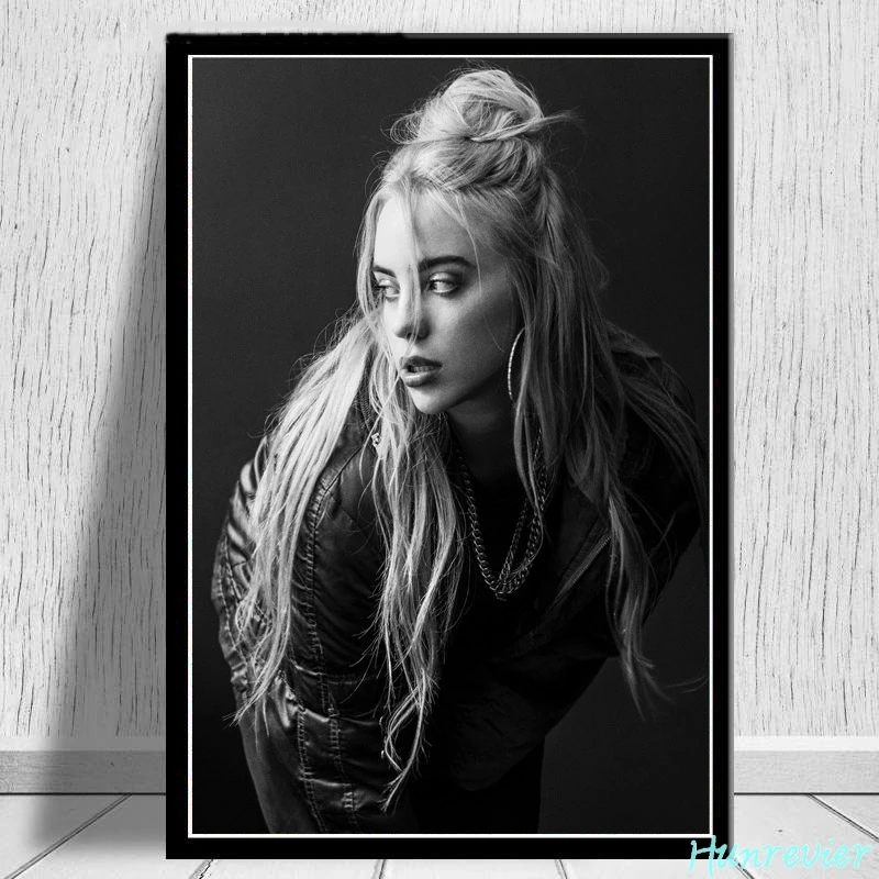 Алмазная живопись Полная площадь Горячая Billie Eilish музыкальная певица поп звезда