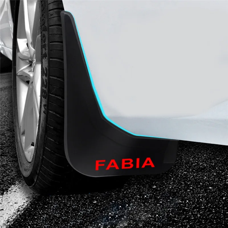 Брызговики Автомобильные Брызговики для Skoda Fabia MK2 2011 передние задние уширители крыла брызги грязи защитные Брызговики авто аксессуары 4 шт