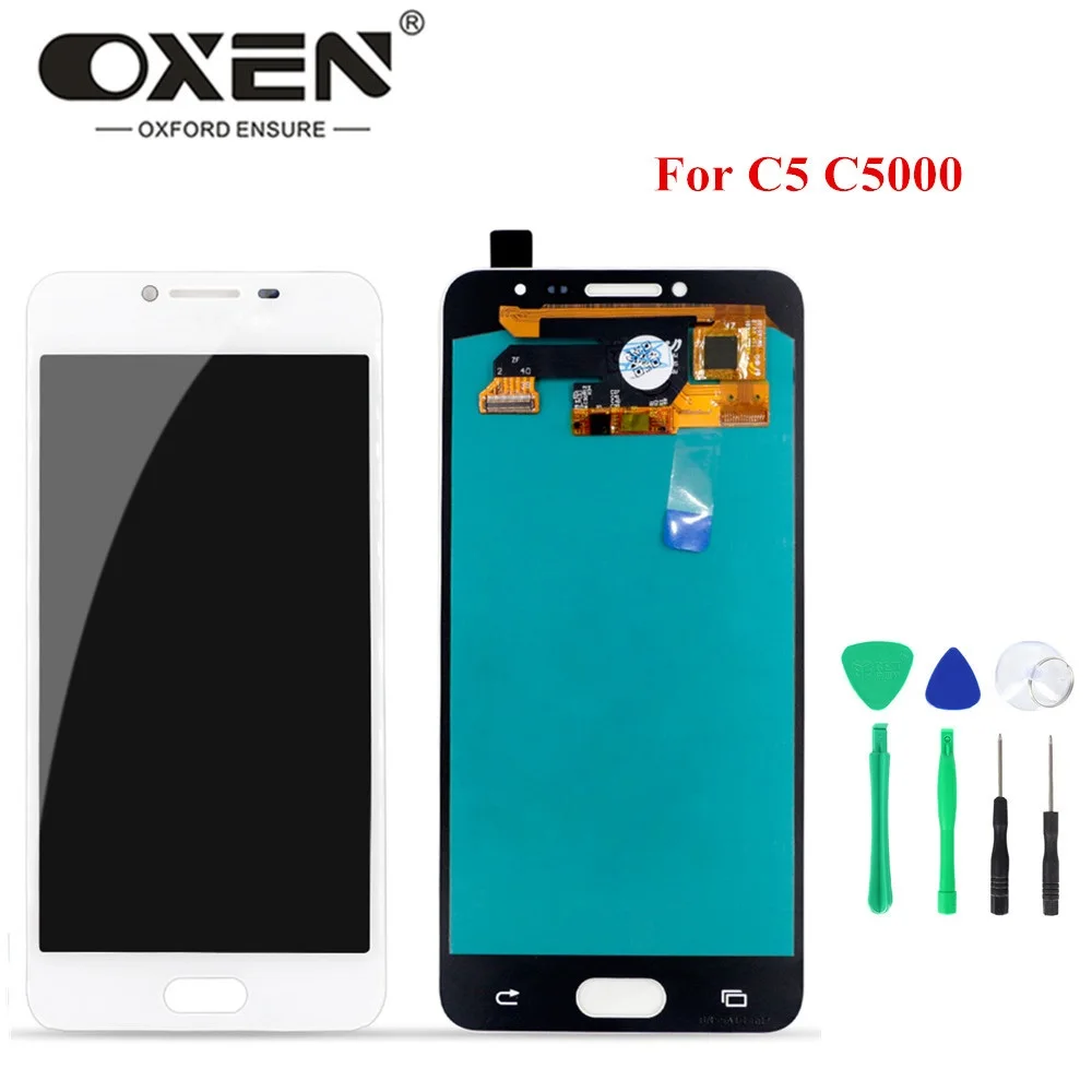 ЖК дисплей OXEN OLED для SAMSUNG Galaxy C5 C5000 сенсорный экран с дигитайзером в сборе сменная