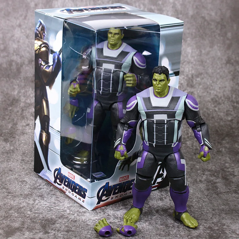 Настоящий Marvel 8 дюймов Халк Мстители квантовый боевой костюм Подвижная кукла