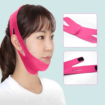 

Face Slim V-Line Lift Up Belt Anti Wrinkle Mask Slimming Tool Chin Cheek Bandage Thin V Face Line Strap Band Facial Beauty