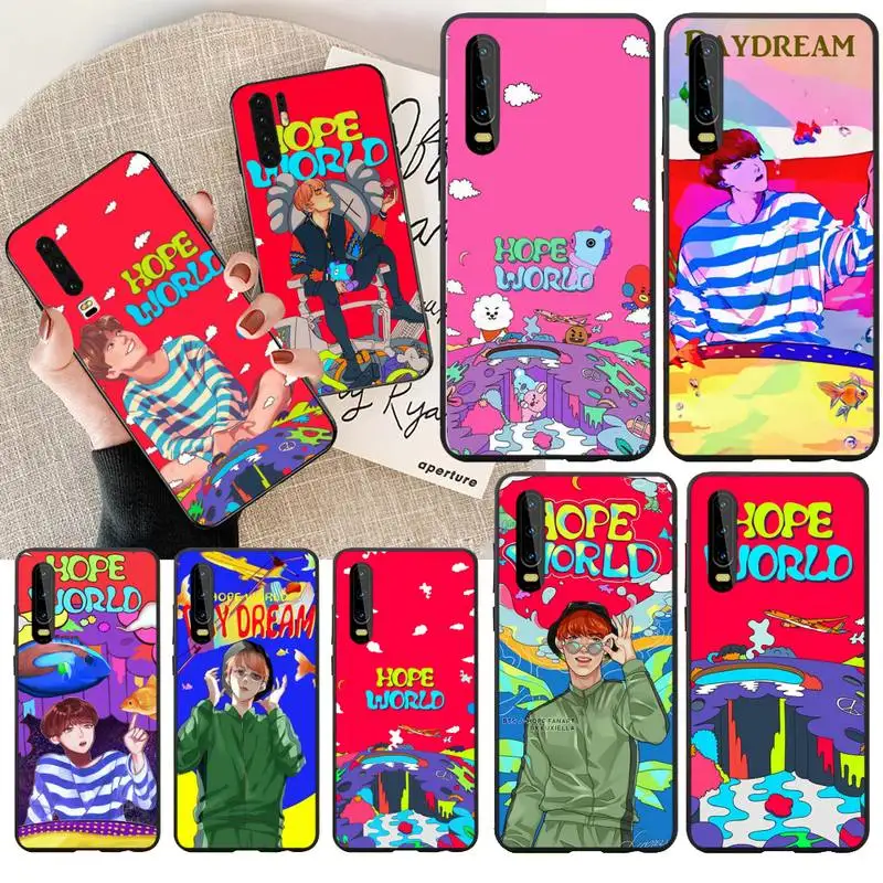 NBDRUICAI Bangtan Boys Hope World TPU Мягкий силиконовый чехол для телефона Huawei Honor 20 10 9 8 8x 8c 9x 7c 7a