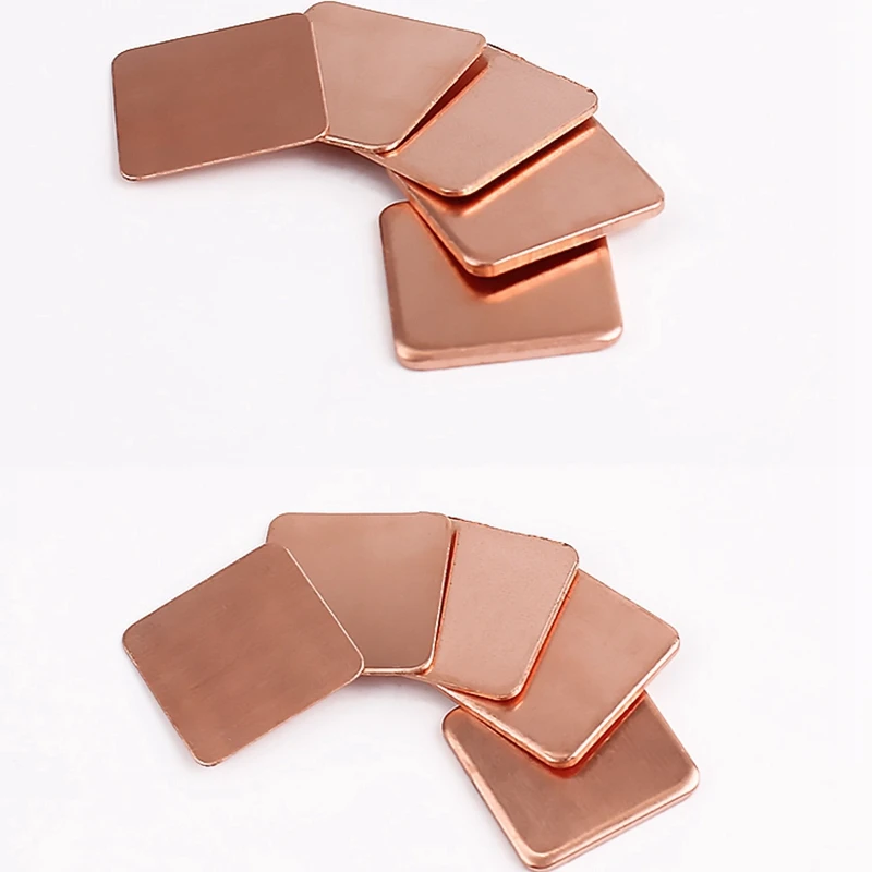 

Copper Shim Heatsink Thermal Pad GPU CPU Laptop thickness 0.1mm 0.3mm 0.4mm 0.5mm 0.6mm 0.8mm 1mm 1.2mm 1.5mm 1.8mm 2mm