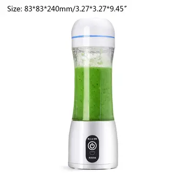 

Outdoor Portable Blender Handheld USB Rchargeable Juicer Cup Home/Office/Sports/Travel Personal Size Blenders Shakes
