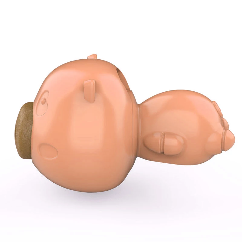 Brown Популярные игрушки для домашних животных, жевательная игрушка для собак, резиновая Чистящая игрушка для зубов, для агрессивной жевательной обработки, дозирующие игрушки для собак для маленьких собак - Цвет: Brown