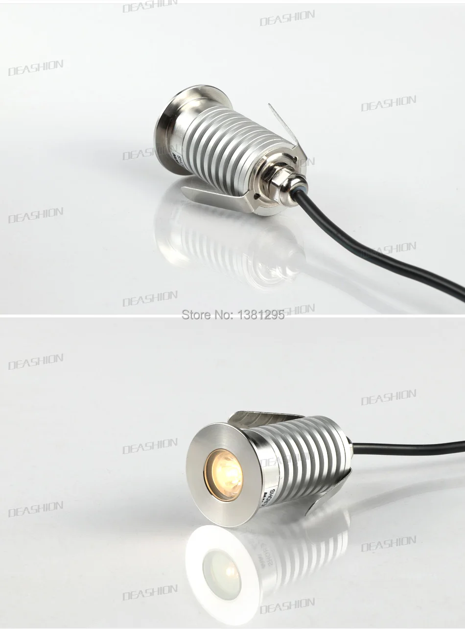 Inground Uplight, IP67, 12V, 24V, 3W, 1PC