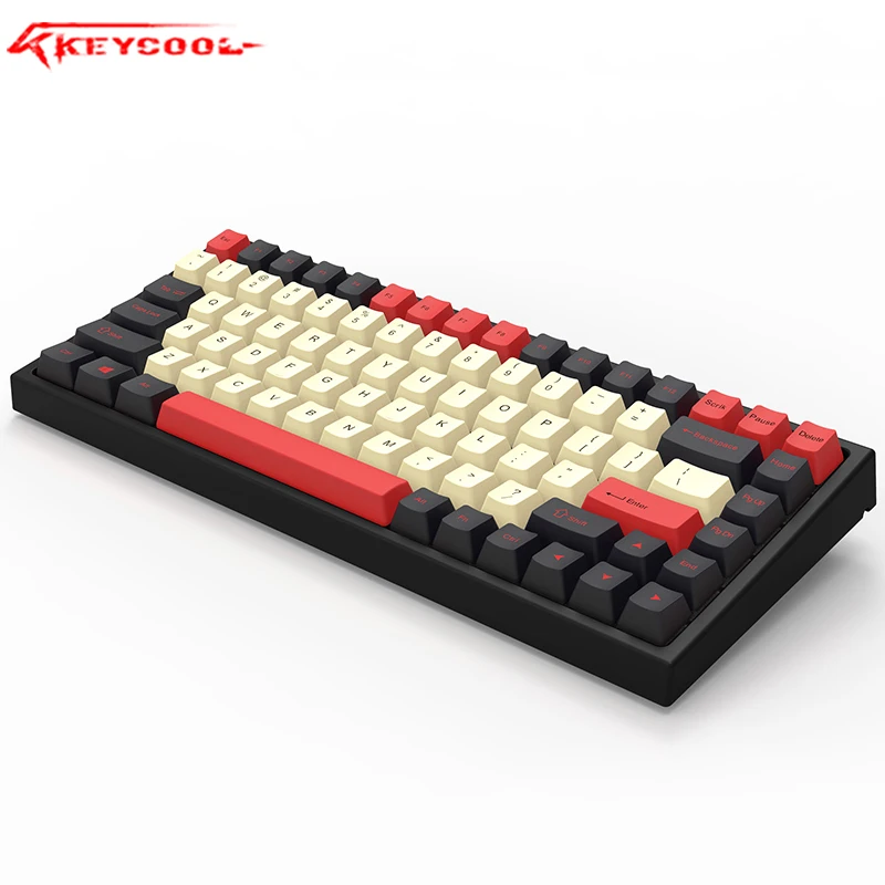 Механическая игровая мини клавиатура Keycool Equator 84 Kailh box Switch 80% раскладка без клавиш