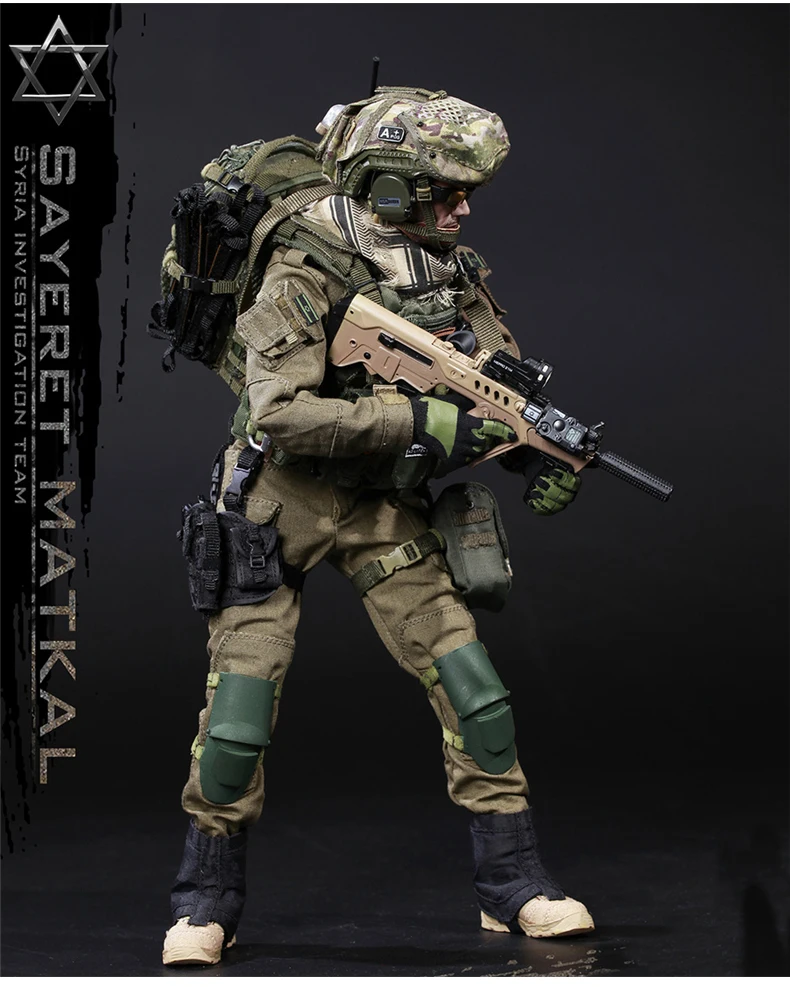 Флагсет FS73017 1/6 Israel Sayeret Matkal siriya Infiltration Soldier Figure