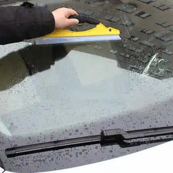 

Car Blade Brush Car Windshield Cleaner Brush Car Window Wash Cleaning Cleaner Wiper Silicone Squeegee Drying Blade Cleaning Tool
