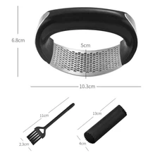 1 Набор ручной загуститель чеснока из нержавеющей стали кухонный инструмент для чеснока DNJ998