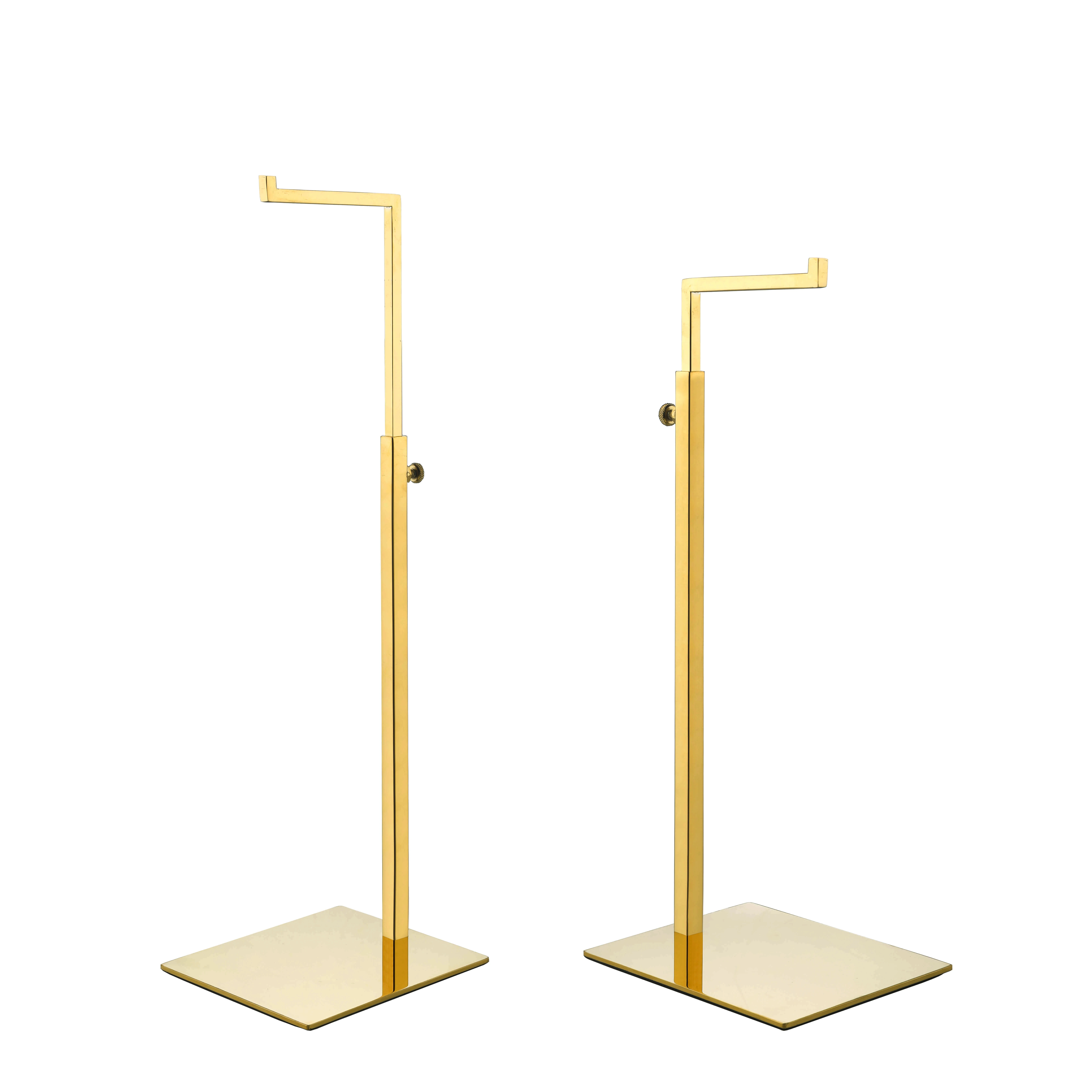 10pcs Polished Gold Metal Hanging Bag Handbag Hanger Holder Display Stand For Handbags